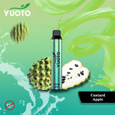 डिस्पोजेबल 3000puff Yuoto सुस्वाद 27 स्वाद 1350mAh बैटरी 42g वजन: