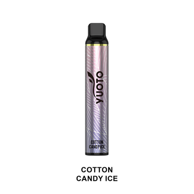 Yuoto Luscious 3000 Puffs 1350 mAh बैटरी क्षमता डिस्पोजेबल Vape Yuoto ब्रांड बनाना आइस