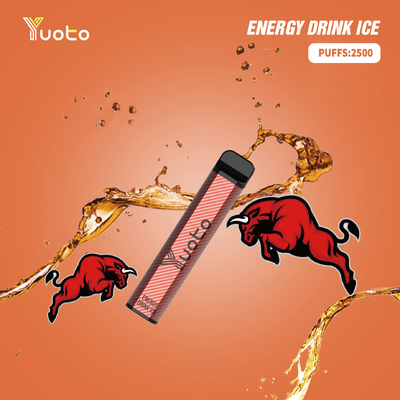 Vape पॉड Yuoto XXL 2500 पफ 35 फ्लेवर और 1200 mAh बैटरी क्षमता कम निकोटीन उच्च स्वाद