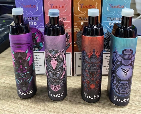 5000 कश थोक डिस्पोजेबल Vape 14ml ई-लिक्विड 650mAh बैटरी मेश कॉइल सपोर्ट कस्टमाइज़ के साथ