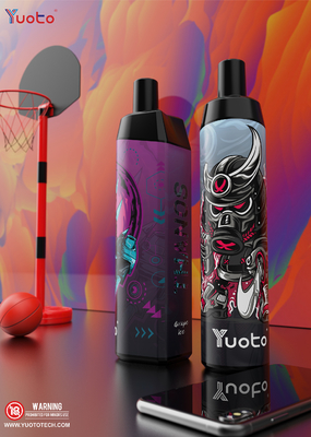 थोक Vape पेन 2022 मेश कॉइल 14ml ई-लिक्विड 650mAh बैटरी ब्लूबेरी आइस के साथ नया डिज़ाइन डिस्पोजेबल वेपोराइज़र