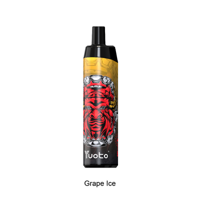 पफ वितरकों के लिए 2022 नई आगमन डिस्पोजेबल Vape इलेक्ट्रॉनिक सिगरेट 14ml ई-लिक्विड 650mAh बैटरी ग्रेप आइस