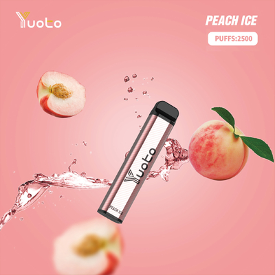 ODM Yuoto XXL 2500 पफ डिस्पोजेबल पॉड 1200mAh बैटरी 7.0ml इजूस 0% 2% 5% निकोटीन फैक्टरी थोक मूल्य के साथ