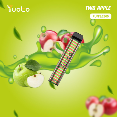 Yuoto xxl 2500 पफ्स डिस्पोजेबल वेप पॉड मैंगो आइस फ्लेवर 7ml Ejuice 1200mAh बैटरी चाइना फैक्ट्री से