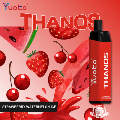 बनाना फ्लेवर डिस्पोजेबल वेप पॉड 5000 पफ्स मेश कॉइल 14ml ई जूस 650mAh