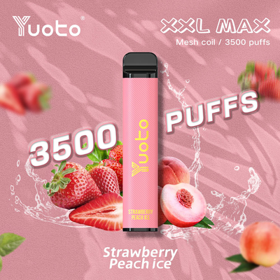 फैक्टरी मूल्य डिस्पोजेबल पॉड वेपोराइज़र 9ml ई-लिक्विड 1200mAh बैटरी युओटो XXL मैक्स 3500 पफ्स मेश कॉइल बड़े धुएं के लिए