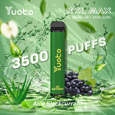 थोक डिस्पोजेबल पॉड Yuoto XXL 3500 पफ्स 9ml ई-लिक्विड 1200mAh बैटरी 16 फ्लेवर मेश कॉइल OEM अनुकूलित