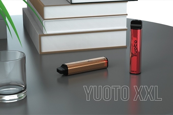 हॉट XXL 2500puff Yuoto डिस्पोजेबल वाइप स्टिकर प्लेट 7ml जूस और 22kg/ ctn