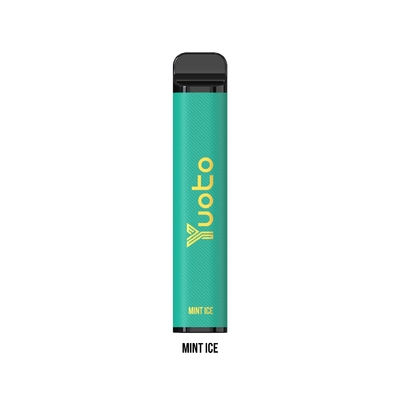 Yuoto New XXL MAX 3500 पफ डिस्पोजेबल वेप मिंट आइस मेश कॉइल 9ML E जूस