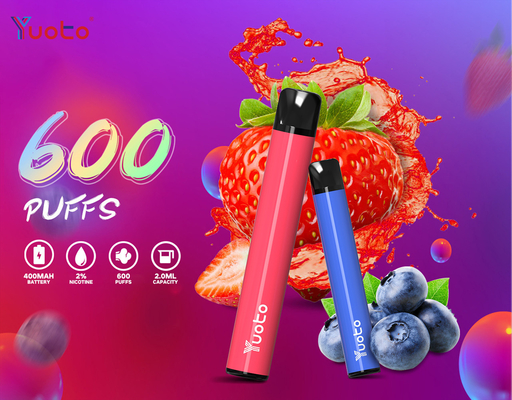 बदलने योग्य 5 रंग Tpd Vape पॉड, लाइव 600 पफ्स कार्ट्रिज मॉड डिवाइस