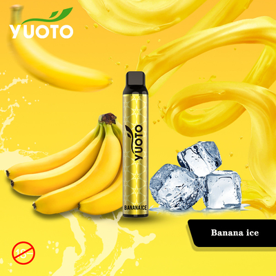 CE Tpd Kc PSE के साथ मूल नवीनतम Yuoto Luscious OEM डिस्पोजेबल Vape पेन 3000 पफ