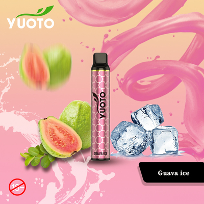 CE Tpd Kc PSE के साथ मूल नवीनतम Yuoto Luscious OEM डिस्पोजेबल Vape पेन 3000 पफ