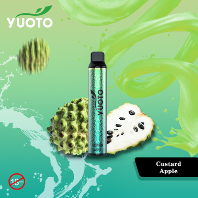 CE Tpd Kc PSE के साथ मूल नवीनतम Yuoto Luscious OEM डिस्पोजेबल Vape पेन 3000 पफ