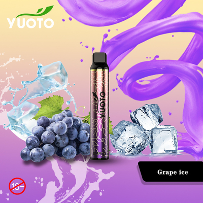 CE Tpd Kc PSE के साथ मूल नवीनतम Yuoto Luscious OEM डिस्पोजेबल Vape पेन 3000 पफ
