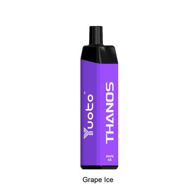 फैक्टरी थोक 5000 कश डिस्पोजेबल बोतल इलेक्ट्रॉनिक सिगरेट युओटो वेप रिचार्जेबल 650mAh बैटरी