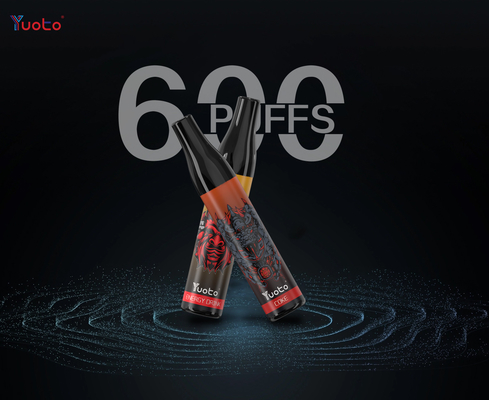 स्टार्टर किट 400mAh रिचार्जेबल बैटरी मेश कॉइल डिस्पोजेबल पॉड 600 पफ्स 2ml