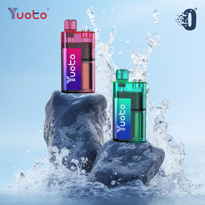 समायोज्य वायुप्रवाह YUOTO 10-12W पावर और 0% निकोटीन शक्ति के साथ एक बार इस्तेमाल करने योग्य वाइप