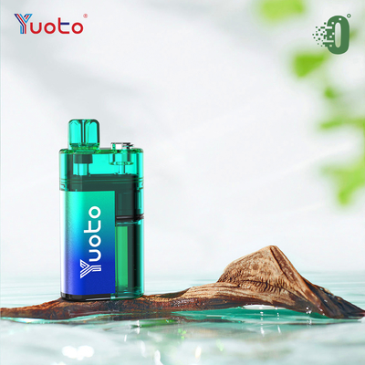 समायोज्य वायुप्रवाह YUOTO 10-12W पावर और 0% निकोटीन शक्ति के साथ एक बार इस्तेमाल करने योग्य वाइप