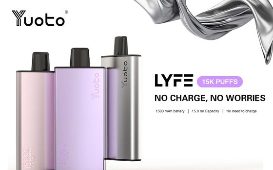 No Display YUOTO Disposable Vape with Grape Ice Flavor and Mesh Coil