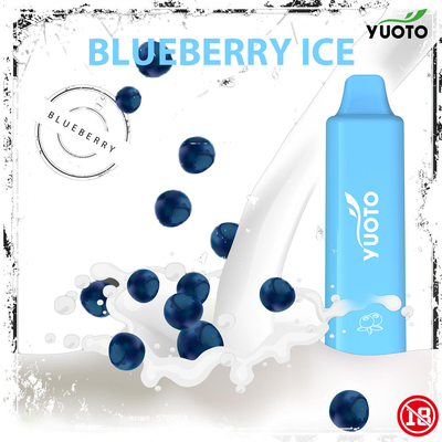 YUOTO SMART PRO 1500puff 2-5% Mg डिस्पोजेबल ई सिग स्क्वायर लाइन 800mAh बैटरी के साथ