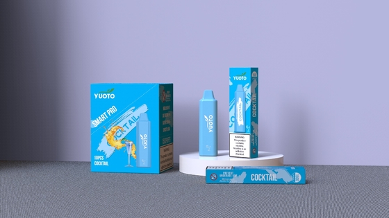 बैटरी में निर्मित 800mah के साथ Yuoto स्मार्ट प्रो 5ml डिस्पोजेबल Vape