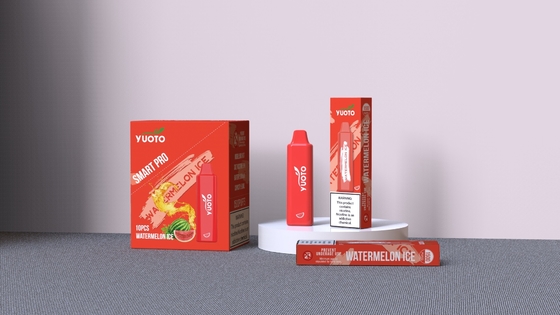 बैटरी में निर्मित 800mah के साथ Yuoto स्मार्ट प्रो 5ml डिस्पोजेबल Vape