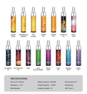 हॉट सैलिंग यूओटो बबल 4000puffs 10ml 650mah रिचार्जेबल yuoto डिस्पोजेबल vape मेष कॉइल चीन में बनाते हैं
