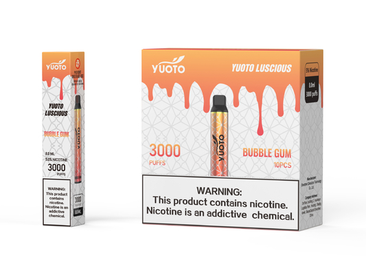 Yuoto डिस्पोजेबल vape pod Yuoto luscious 300puffs 1350mah 8ml eliquid yuoto डिस्पोजेबल vape yuotovape