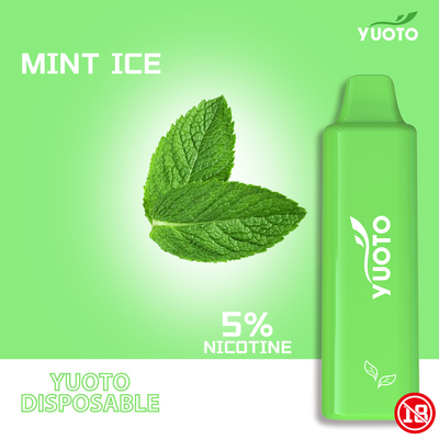 1500puff 2-5% Mg डिस्पोजेबल ई सिग स्क्वायर लाइन 800mAh बैटरी के साथ