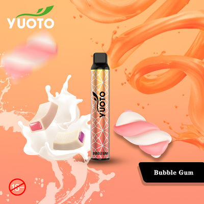 Yuoto Luscious 3000 Puffs डिस्पोजेबल Vape 1350 mAh बैटरी 8.0 ML ई-जूस