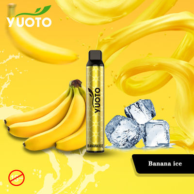 Yuoto Luscious 3000 Puffs डिस्पोजेबल Vape 1350 mAh बैटरी 8.0 ML ई-जूस