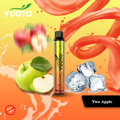 Yuoto Luscious 3000 Puffs डिस्पोजेबल Vape 1350 mAh बैटरी 8.0 ML ई-जूस