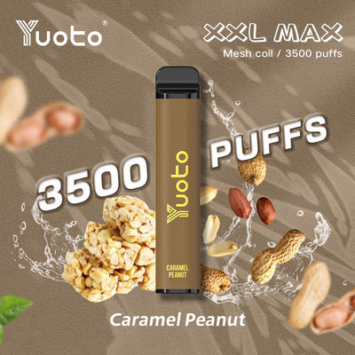 FCC 1200 Mah Yuoto डिस्पोजेबल वेप XXL MAX 3500 पफ डिवाइस स्वाद