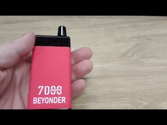 OEM ODM 7000 पफ्स फ्रूट फ्लेवर डिस्पोजेबल वेप पॉड